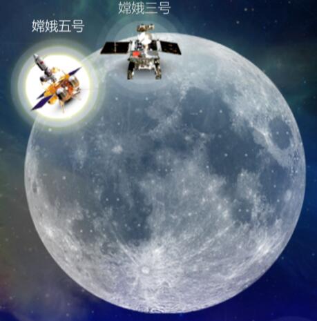 航天器落月位置图|挑浏览器