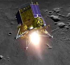 俄罗斯月球25号撞击月面区域卫星图片